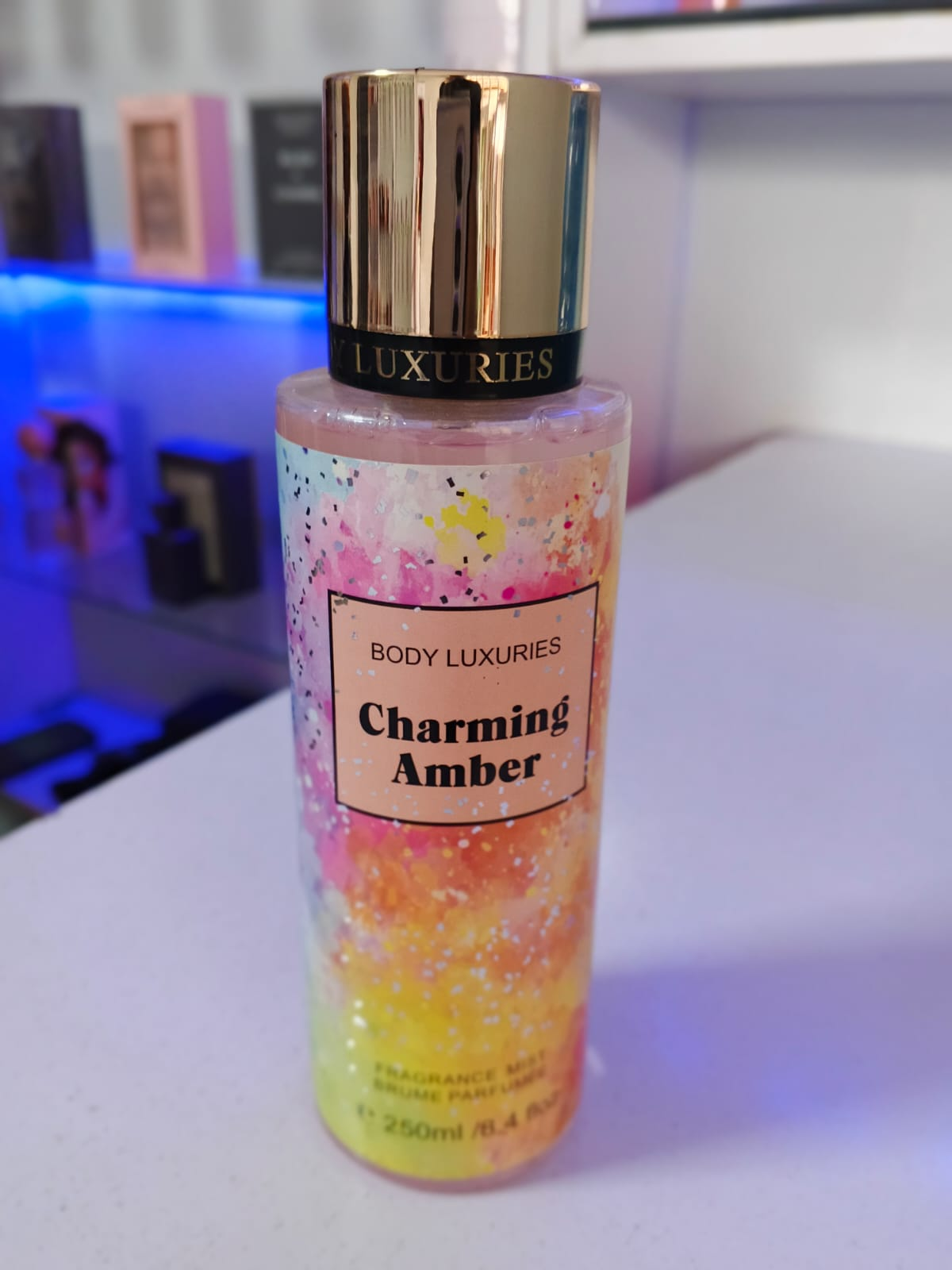Charming Amber Body Luxuries Fragrance Mist